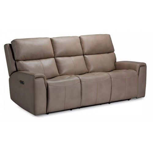 Flexsteel Stark Power Reclining Sofa with Power Headrests